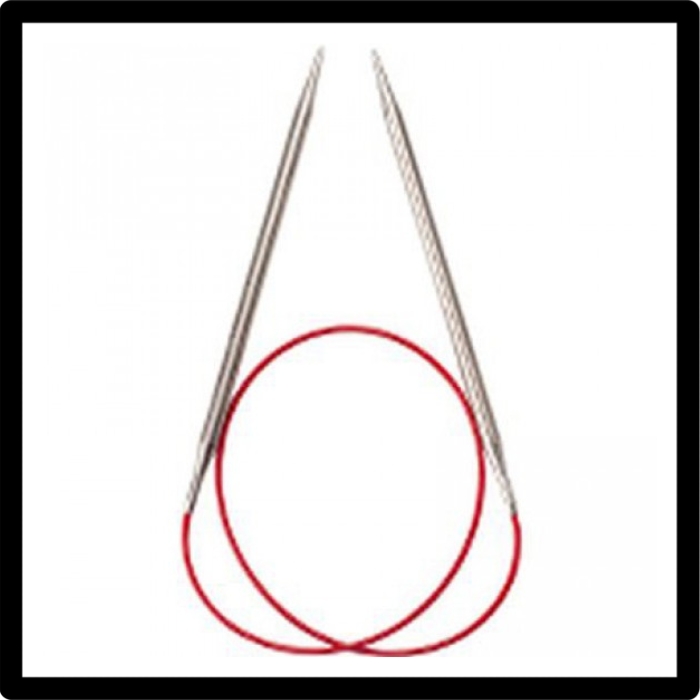 ROUGE Dentelle SS Circulaires 16"/40cm