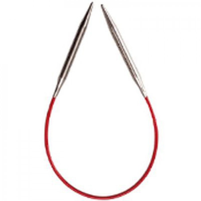 6009 Knit RED Circular Steel 9"/23cm